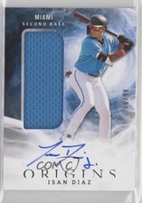 2020 Panini Chronicles Origins Rookie Jumbo Material 66/99 Isan Diaz Auto 6ks