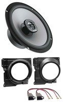 Hertz 220Watt 2-Wege 16,5Cm Lautsprecher FüR VW Polo 1999-2001 FronttüR Auto Box