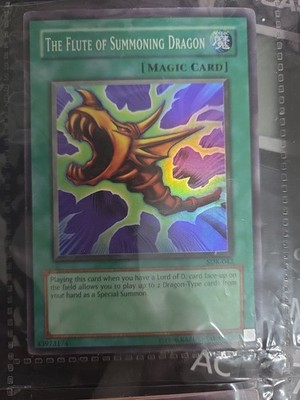 Yu-Gi-Oh the Flute of Summoning Dragon SDK-042 Super Rare Unlimited