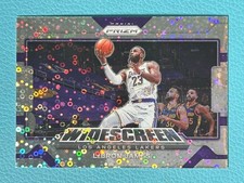 Lebron James 2021-22 Panini Prizm Silver Disco Widescreen Lakers #10