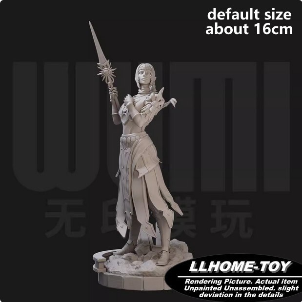 Shadowheart Cleric Resin 3D Printable Figure DIY Tabletop RPG Model  