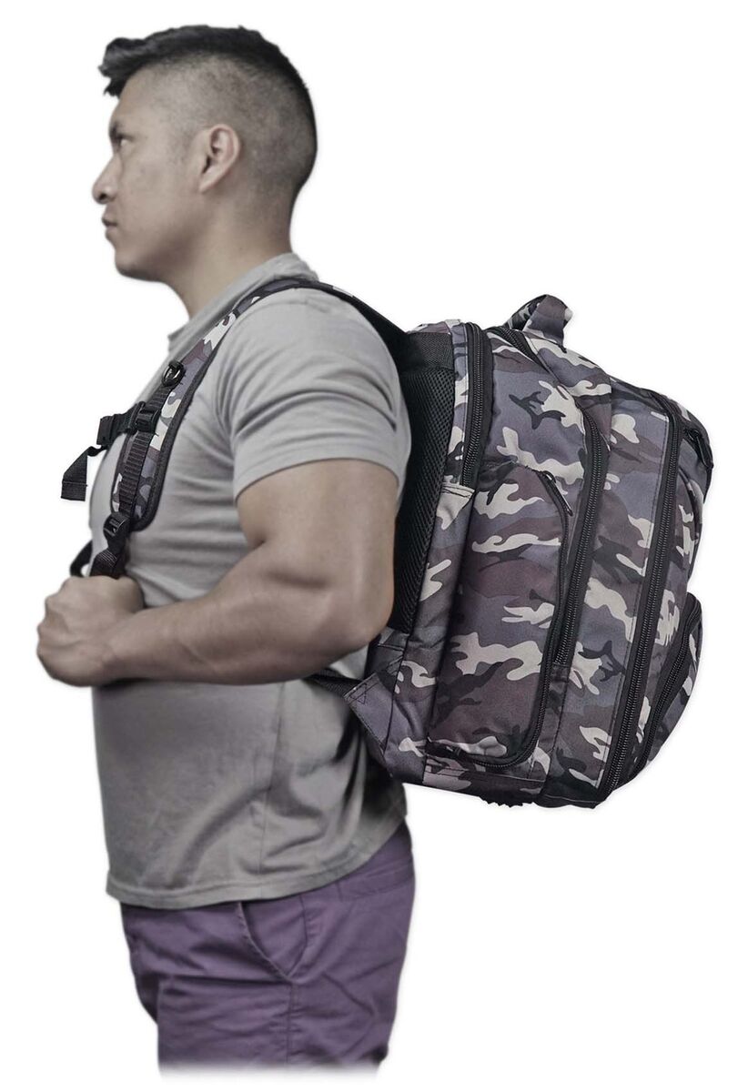 Rockville Travel Case Camo Backpack Bag For Allen & Heath Rockville Travel Case Camo Backpack Bag For Allen & Heath