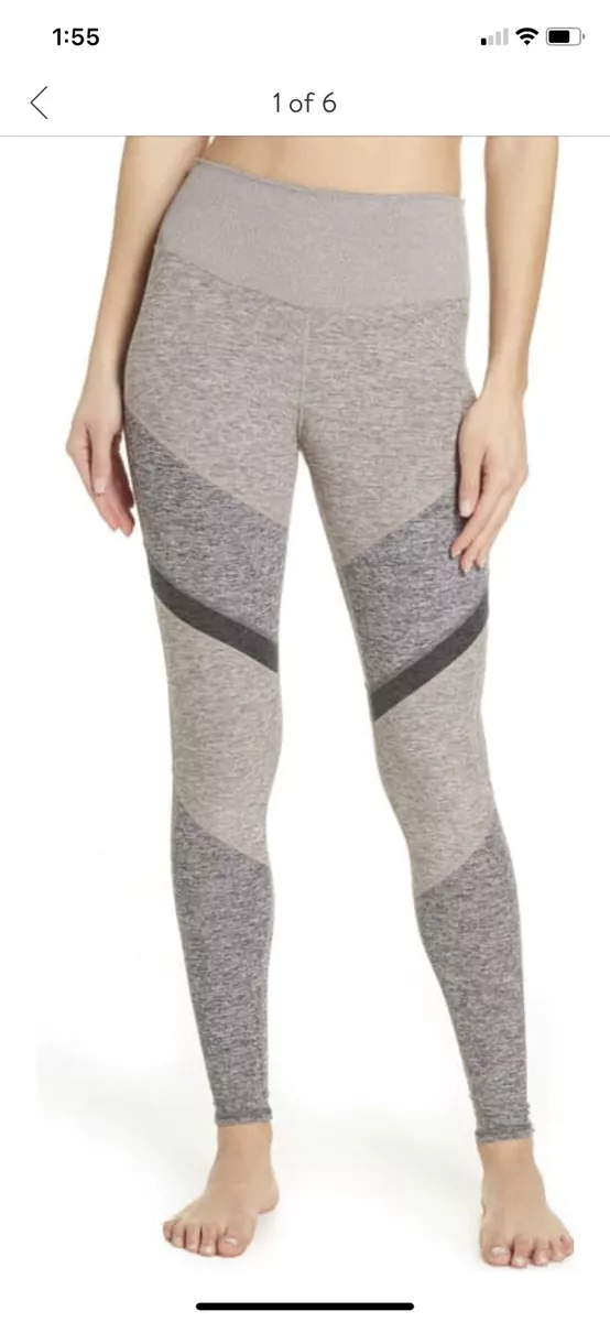 ALO Yoga Women s Sheila Alosoft High Waist Legging Heather Grey