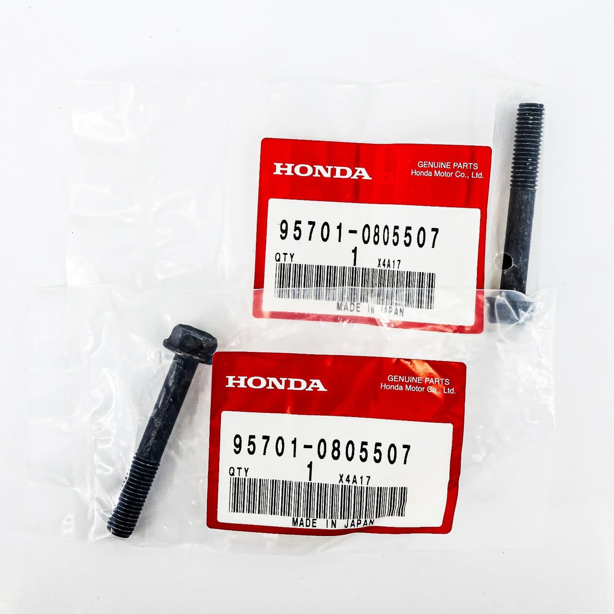 95701-0805507] GENUINE HONDA - BOLT, FLANGE, 8X55 (2 ea.) | eBay