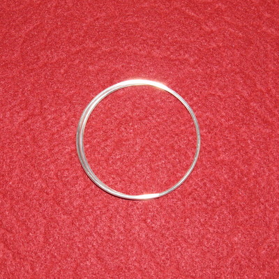 9999 Pure Silver Wire 12 gauge - 8 inch coil 99.99% Best for Colloidal