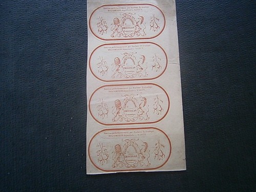 Nancy: Publicité Chocolat Machine hydraulique  Delcominete  - Imagen 1 de 3