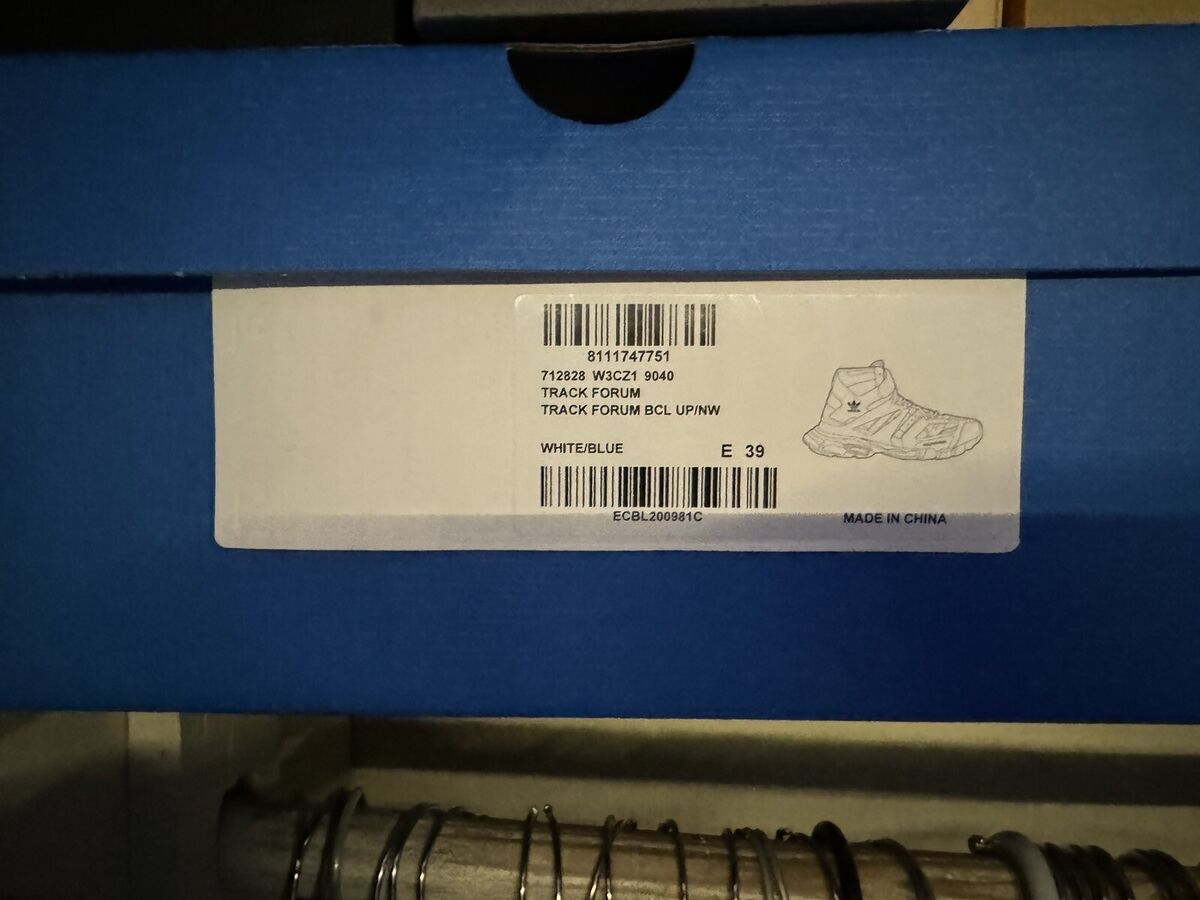 Balenciaga / Adidas Track Forum Sneaker | eBay Balenciaga / Adidas Track Forum Sneaker | eBay
