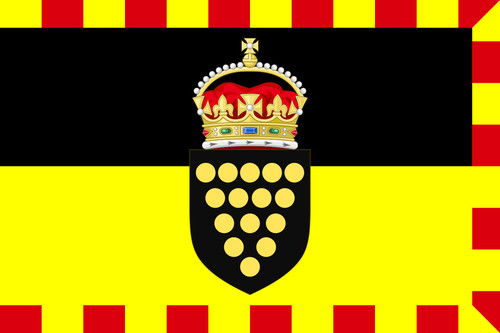 UK Cornwall Flag Royal Duke Cornish Duchy Fowey Yacht Club Scillonian Cross ISSC - Picture 6 of 18