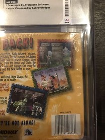 Rampage 2 Universal Tour SEALED N64 Wata 5.0 A Nintendo Vintage Not VGA CGC 90s