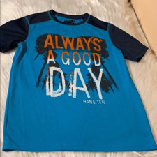 Hang Ten Boys Rash Guard / Sun Shirt Size Small