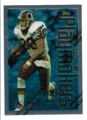 Brian Mitchell 1996 Finest #25 with Protective Coating - Silver Uncommon