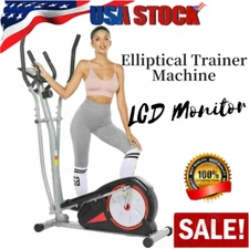 350LBS Elliptical Exercise Machine Home Cross Trainer Cardio Fitness Equipment✨