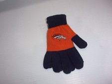 Denver Broncos Youth Gloves NFL Team Apparel Kids BRAND NEW