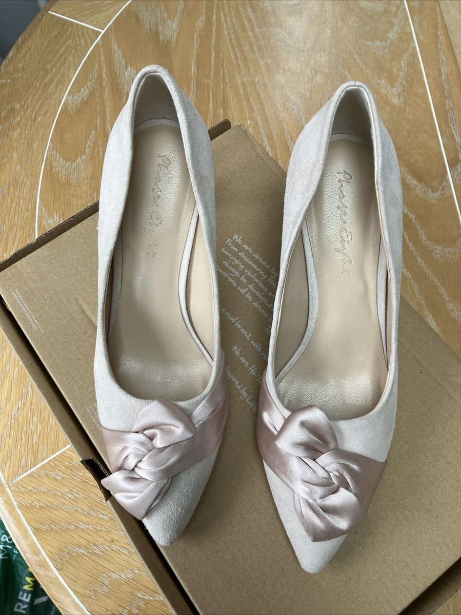 Antique Rose Phase Eight Kendal Court Shoe Phase Eight Shop Silver