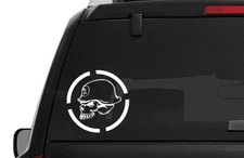 Metal Mulisha Skull Body Vinyl Decal Window Sticker Motocross 4x4 OFF ROAD SxS