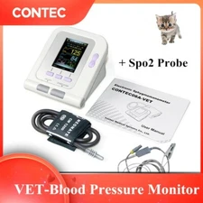 CONTEC VET Veterinary Blood Pressure Monitor Digital NIBP Machine+ SPO2 Probe