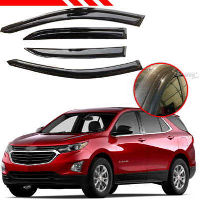 Deflettori Per Finestre Goodyear Per Chevrolet Equinox 2018-2024 - 4 Pezzi In Policarbonato Infrangibile - Visiere Parapioggia
