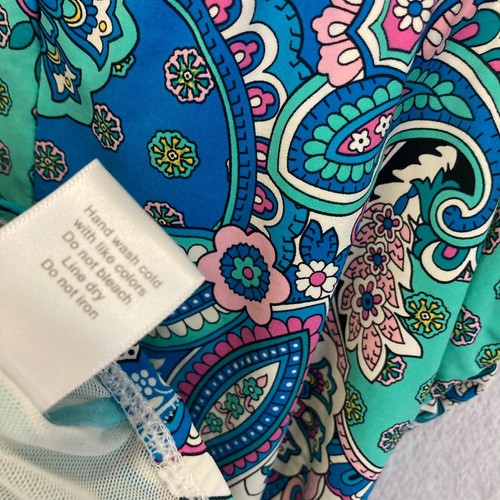 Love Your Assets Sara Blakely Spanx One Piece Swimsuit Size XL Colorful Paisley - Picture 9 of 21