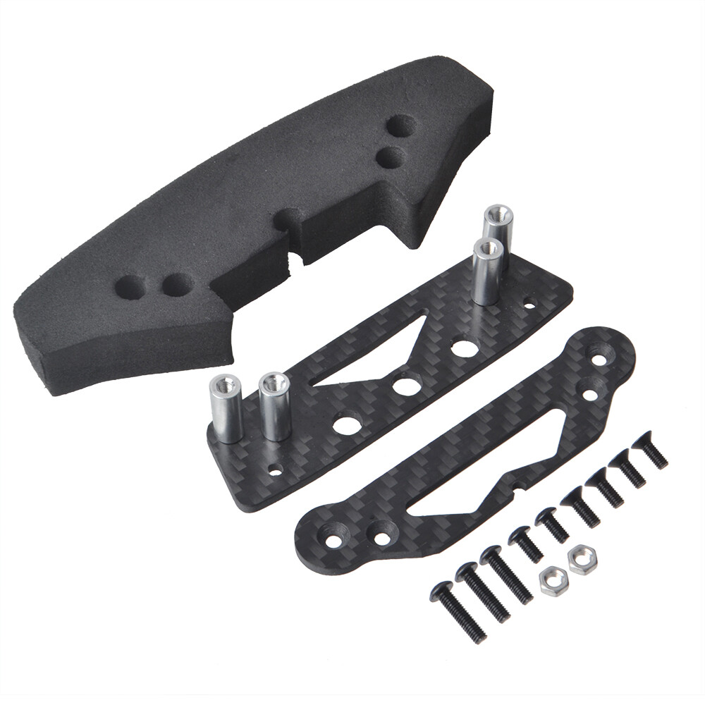 Carbon Front Bumper Kit for Tamiya TA03F Pro TA03FS TA03F Chassis