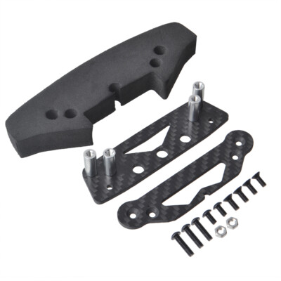 Carbon Front Bumper Kit for Tamiya TA03F Pro TA03FS TA03F Chassis