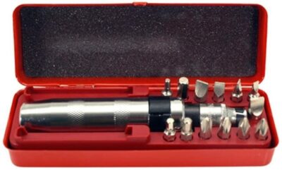  1/2'' IMPACT DRIVER Set SAE Reversible Heavy Duty Set W/ Metal case