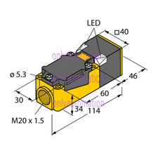 TURCK BI15-CP40-Y1X 10110 Inductive sensor 1x