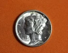 1944- Mercury SILVER Dime #P11044