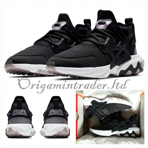 nike react presto black and purple