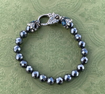 Stephen Webster Sterling Silver .925 Beaded Ball Bracelet (7.75'')