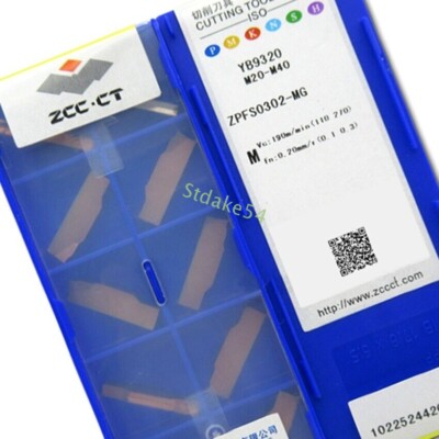 10pcs ZPFS0302-MG YB9320 Cutting Tools CNC blade Carbide Inserts