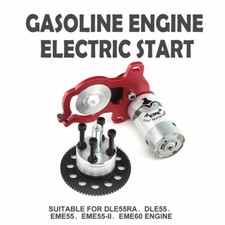 Electric Starter for EME55-II/DLE55 and other Engines of RC Gasoline Engine