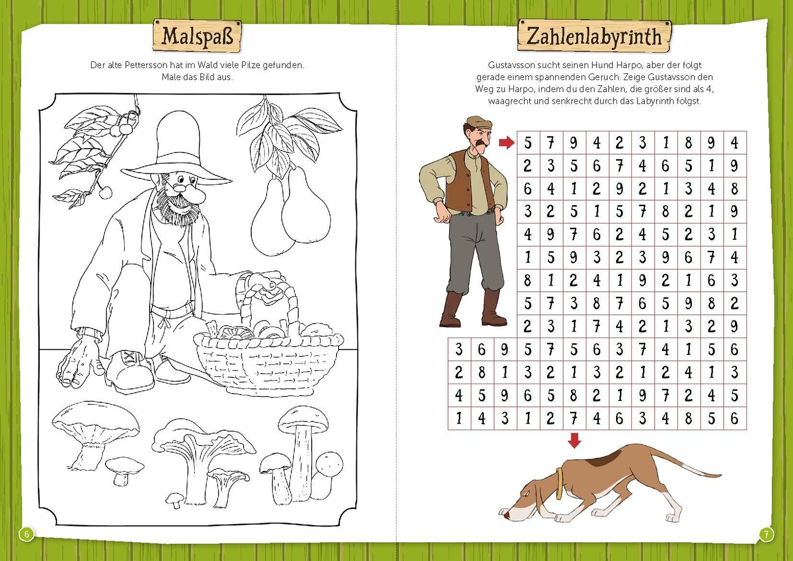 Thumbnail - Pettersson Und Findus: Mein Erster Mal- Und Rätselspaß Sve ...