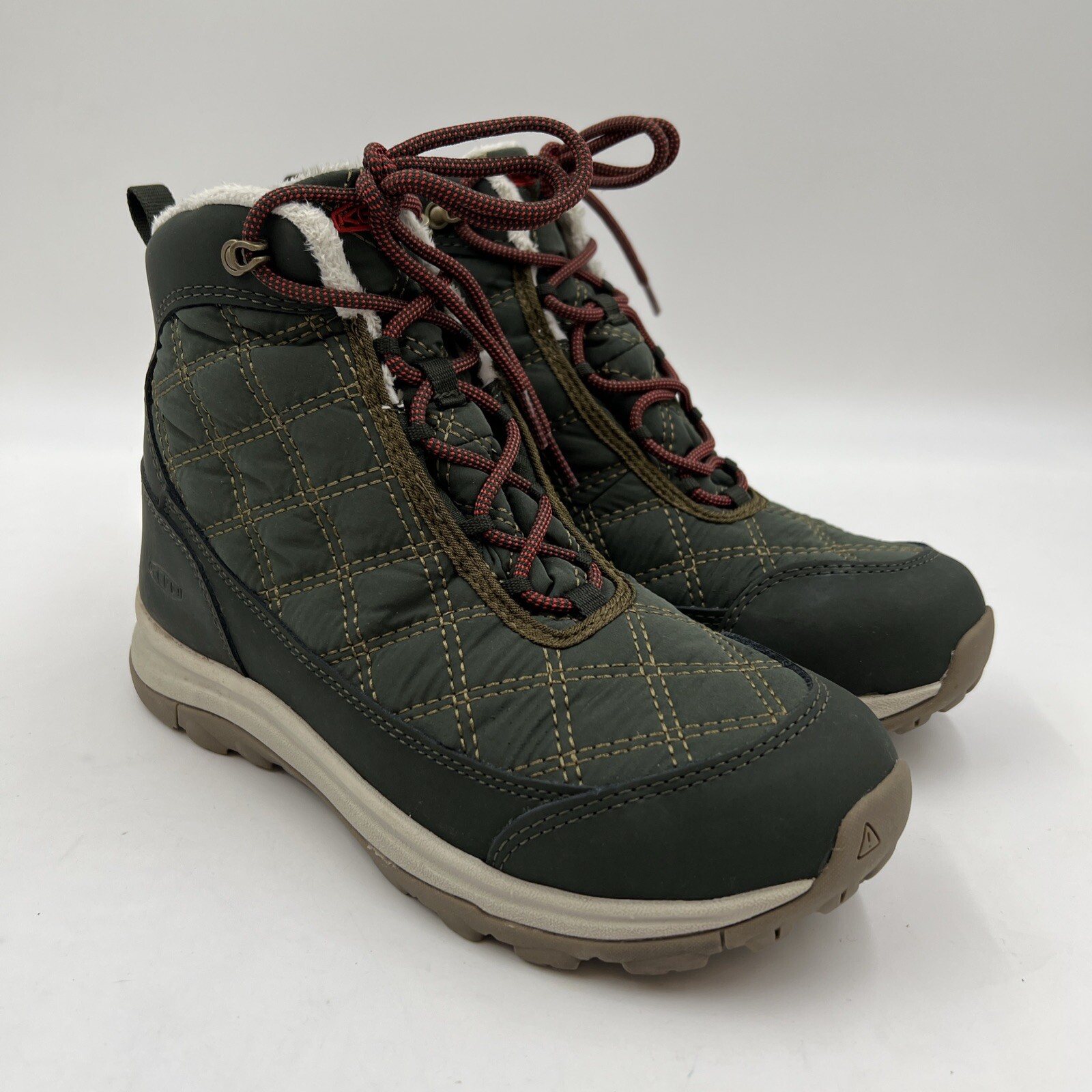 Stivali da neve donna taglia 8 KEEN Terradora 2 invernali impermeabili rosone arancione