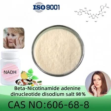 NADH Powder, Beta-NADH disodium salt, Purity 98% Min, 5g, 10g, CAS 606-68-8