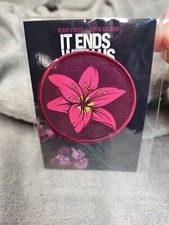 It Ends With Us 2024 Movie Patch - In Hand - Flower 1 Day Promo Rare
