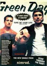 1997 Green Day "Time Of Your Life" Song Release Radio Industry Promo Reprint Ad