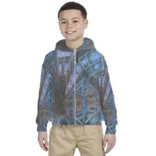 New Kids Hoodie Artistic Pattern Abstract Art Design 7434104788763