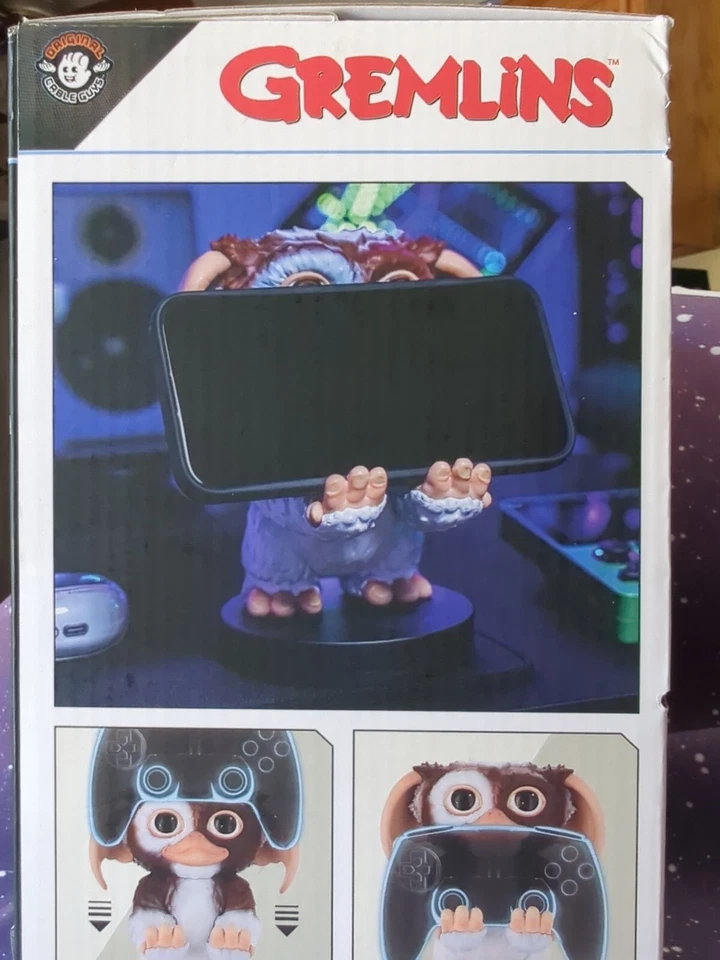 原装 Cable Guys Gremlins Gizmo 手机和游戏控制器支架 全新带盒 — 第 4/4 张图片