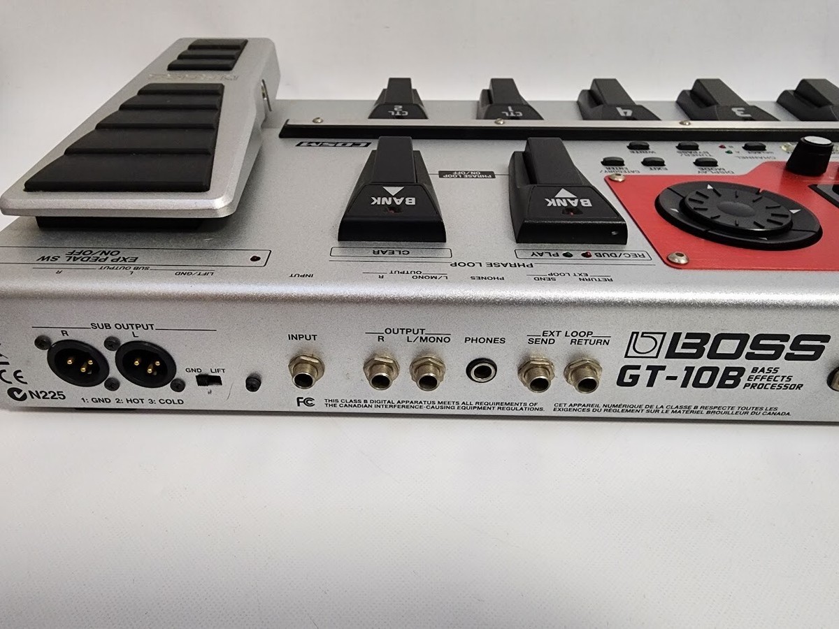 BOSS GT-10B Multi Effects Guitar Pedal | eBay