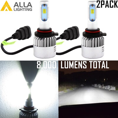 Alla Lighting CSP LED Best Seller HB4 Headlight|Fog Replacement Bulb,Xenon White