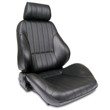 Procar Rally Series 1000 Passenger-side Black Vinyl Seat