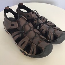 Eddie Bauer Sandal Troy Brown Closed Toe Outdoor water hiking Men's Size 13