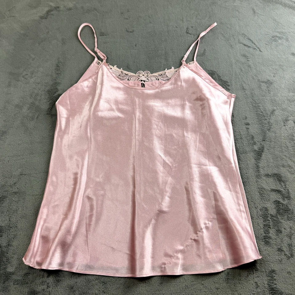 Muñeca bebé vintage Cabernet para mujer talla grande rosa satinado Y2K delicada femenina Foto 2 de 4