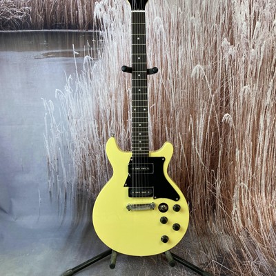 L P DCPro w/WrapAround Bridge/P-9Os electric guitar Chromium plated hardware