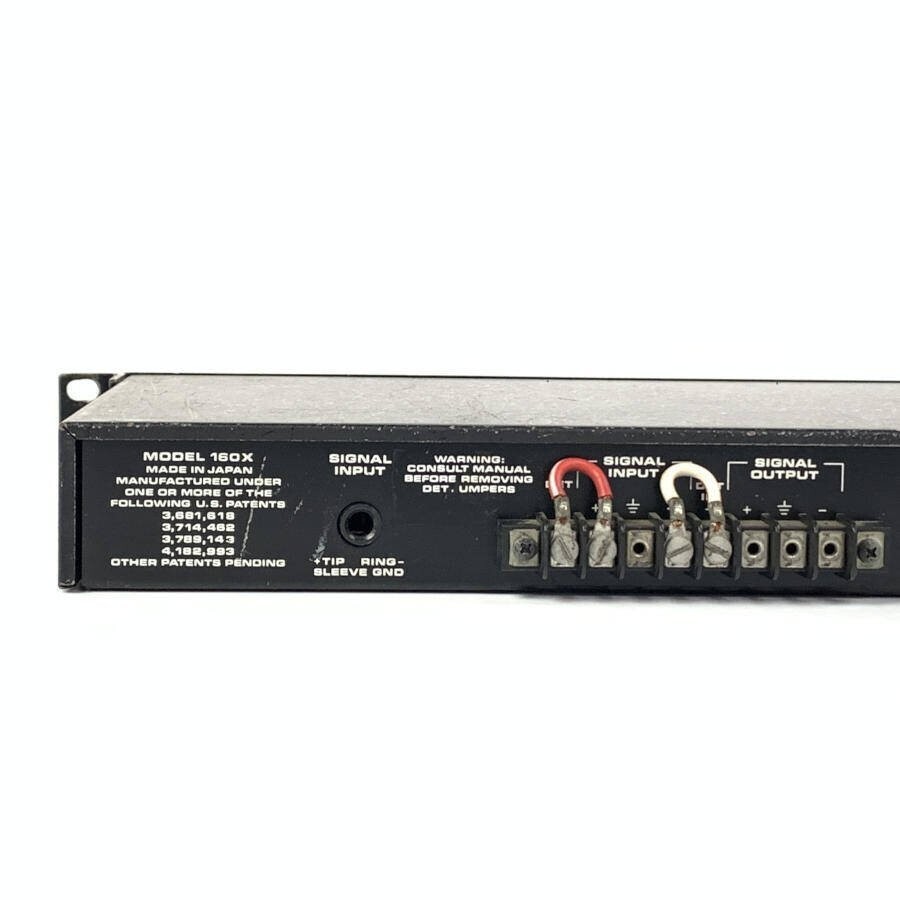 dbx 160XT ダイナミックプロセッサー DBX 160XT Monaural Compressor Limiter Signal Processor