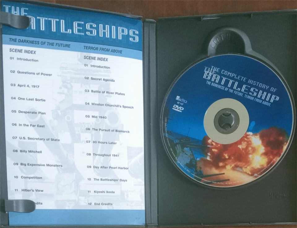 The Complete History of the Battleship:1800-1916 & 1916-Present 2 DVDS REGION 0 - Image 3 of 4