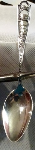 Mackinac Island Michigan 5 1/2" Sterling Souvenir Spoon .51oz - Picture 5 of 6