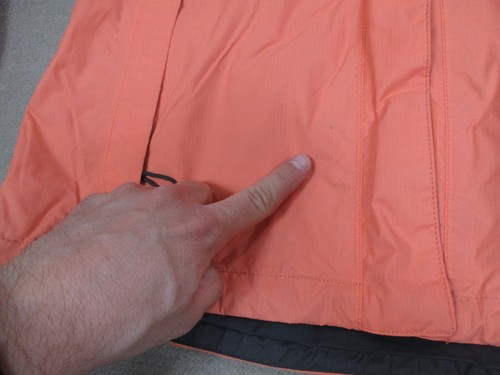 The North Face Jacket Womens Medium Orange Dryvent Windbreaker Coat Outdoors - Picture 4 of 13