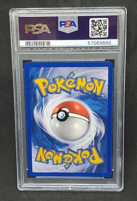 Pokemon PSA 9 MINT Fire Energy 102/106 EX Emerald Holofoil 2005 S