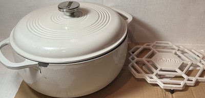 Qt Lodge Oyster White Dutch Oven Lodge Qt Dutch Oven Oyster White